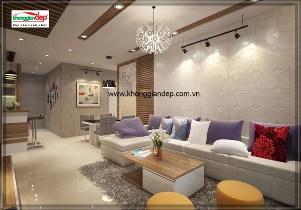 Căn hộ Bình Dương với phong cách thiết kế hiện đại, nhẹ nhàng